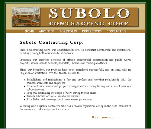 Subolo Contracting